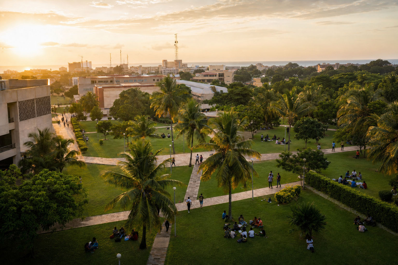 IDTM campus in Ghana